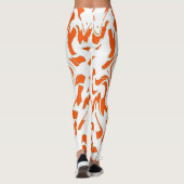 Trendy abstracte "Ratti_Creative_Arts" Leggings (Achterkant)