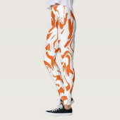 Trendy abstracte "Ratti_Creative_Arts" Leggings (Links)
