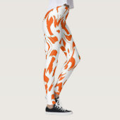 Trendy abstracte "Ratti_Creative_Arts" Leggings (Rechts)