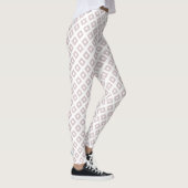 Trendy Abstracte Sjabloon Moderne Cirkel legant Leggings (Rechts)