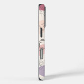Trendy Abstracte vrouw Line Art iPhone Case (Achterkant / Rechts)