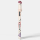 Trendy Abstracte vrouw Line Art iPhone Case (Achterkant / Rechts)