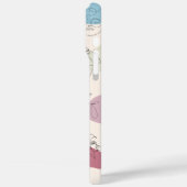 Trendy Abstracte vrouw Line Art iPhone Case (Achterkant / Links)