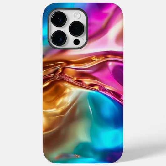 Trendy achtergrond Abstracte regenboog Case-Mate iPhone Case (Achterkant)