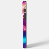 Trendy achtergrond Abstracte regenboog Case-Mate iPhone Case (Achterkant / Links)