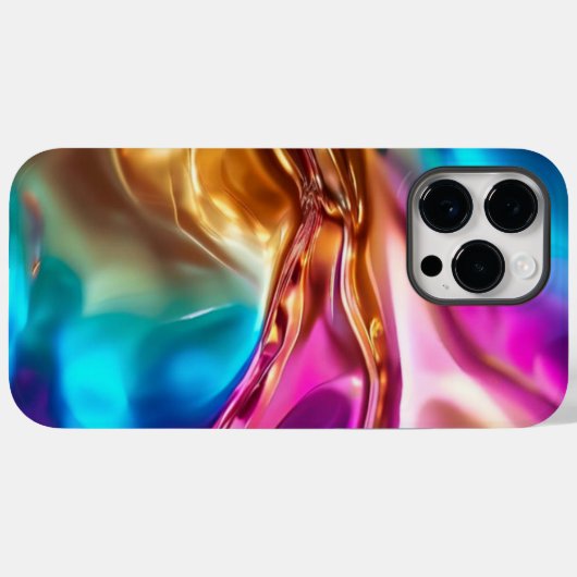 Trendy achtergrond Abstracte regenboog Case-Mate iPhone Case (Achterkant (horizontaal))