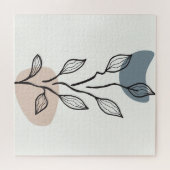 Trendy achtergrond ontwerp legpuzzel (Horizontaal)