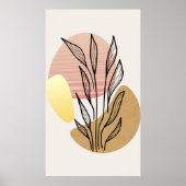 Trendy achtergrondontwerp  poster (Voorkant)