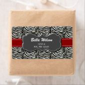 Trendy adreslabel etiket (Insitu)