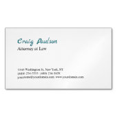 Trendy advocaat bij Law Unique Special Magnetisch Visitekaartje (Voorkant)
