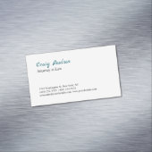 Trendy advocaat bij Law Unique Special Magnetisch Visitekaartje (Voorbeeld)