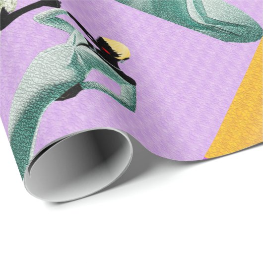 Trendy African American Cadeaupapier (Rol Hoek)