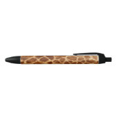 trendy african mode safari animal giraffe print zwarte inkt pen (Bovenkant)