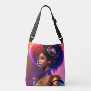 Trendy Afro Steampunk Meisje Crossbody Tas