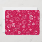 Trendy Afstudeerder White | Uitnodiging tot het ro (Achterkant)