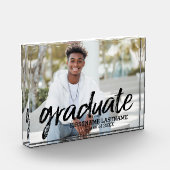 Trendy Afstuderen Afbeelding met geborsteld Letter Fotoblokken (Links)