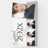 Trendy Afstuderen fotocollage Spandoek (Verticaal)