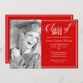 Trendy Afstuderen Kaart (Voorkant / Achterkant)