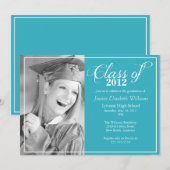 Trendy Afstuderen Kaart (Voorkant / Achterkant)