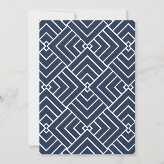 Trendy Afstuderen Script Photo-Afstuderen Aankondiging (Achterkant)