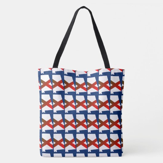 Trendy Alabama Tote Bag (Achterkant)
