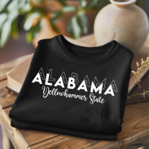 Trendy Alabama Yellowhammer State T-shirt