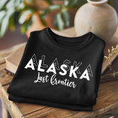 Trendy Alaska laatste Frontier State T-shirt