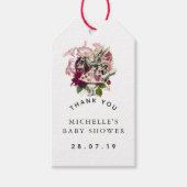 Trendy  Alice in het Baby shower van Wonderland Cadeaulabel (Voorkant)