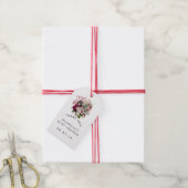 Trendy  Alice in het Baby shower van Wonderland Cadeaulabel (Met Touw)