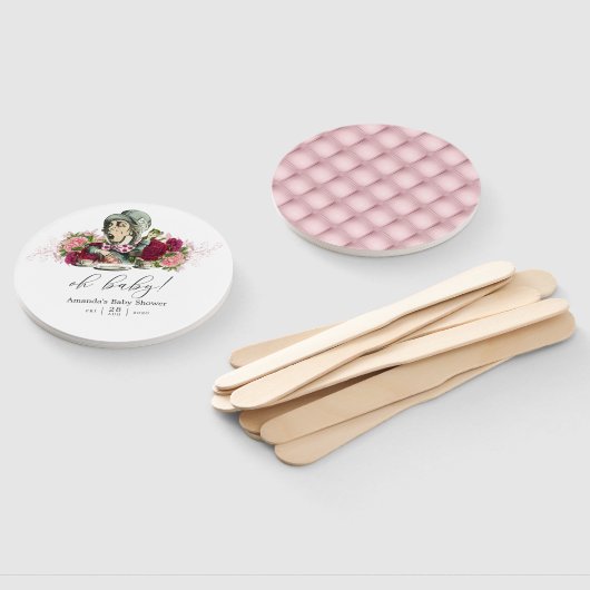 Trendy Alice in het Baby shower van Wonderland Handwaaier (Niet-gemonteerd)