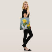 Trendy all-over-print Canvas tas – duurzaam en sti (Op model)