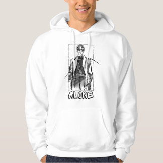 Trendy alleen hoodie