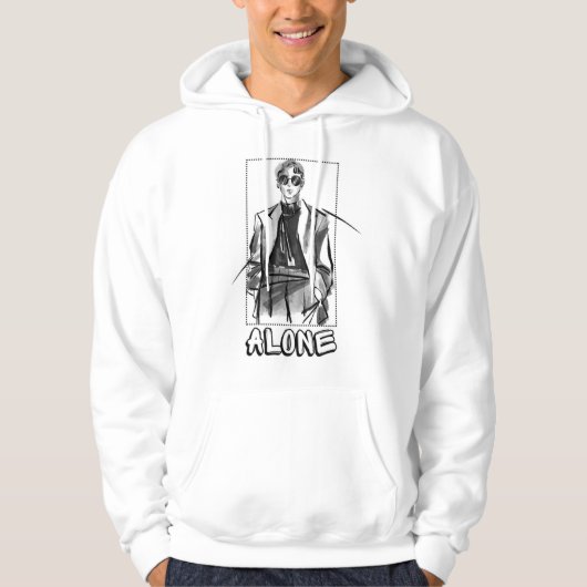Trendy alleen hoodie (Voorkant)