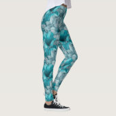 Trendy Amaryllis Bloem Workout Actief Leggings (Rechts)