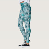 Trendy Amaryllis Bloem Workout Actief Leggings (Links)