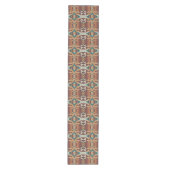 Trendy American Indianative Tribe Mosaic Pattern Medium Tafelloper (Voorkant)