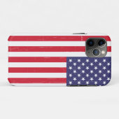 Trendy Amerikaanse vlag Case-Mate iPhone Case (Achterkant (horizontaal))