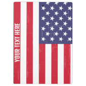 Trendy Amerikaanse vlag Klembord (Achterkant)
