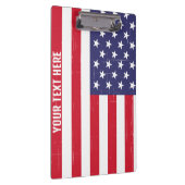 Trendy Amerikaanse vlag Klembord (Rechts)