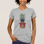 Trendy anananas t-shirt (Voorkant)