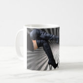 Trendy and Modern Boot Art Koffiemok (Voorkant links)