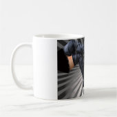 Trendy and Modern Boot Art Koffiemok (Links)