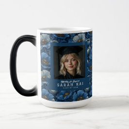 Trendy Anemoon Patronen Afstuderende Klas Magische Mok