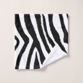 Trendy Animal Print Zebra naadloos patroon Bad Handdoek (Wasdoekje)