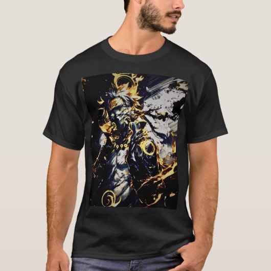 Trendy Anime Art T-shirt: Limited Edition T-shirt (Voorkant)