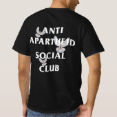 Trendy Anti Apartheid Sociale Club Dove T-shirt (Achterkant)