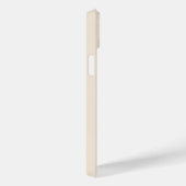 trendy Antiek Wit met Monogram Case-Mate iPhone Case (Achterkant / Rechts)