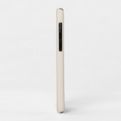 trendy Antiek Wit met Monogram Case-Mate iPhone Case (Achterkant/links)