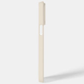 trendy Antiek Wit met Monogram Case-Mate iPhone Case (Achterkant / Rechts)