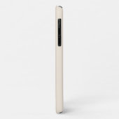 trendy Antiek Wit met Monogram Case-Mate iPhone Case (Achterkant/links)